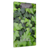 Green Ivy Botanical Print Klemmbrett (Rechts)
