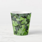 Green Ivy Botanical Print Milchtasse (Vorderseite)