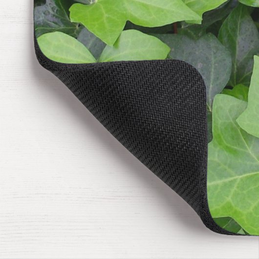 Green Ivy Botanical Print Mousepad (Ecke)