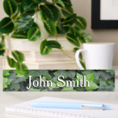 Green Ivy Botanical Print Namensplakette