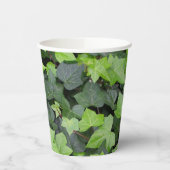 Green Ivy Botanical Print Pappbecher (Links)