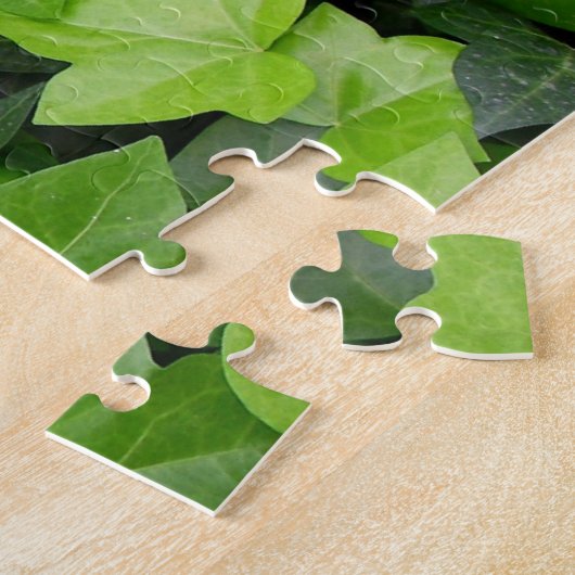 Green Ivy Botanical Print Puzzle (Seite)