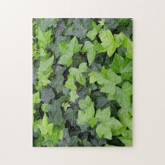 Green Ivy Botanical Print Puzzle (Vertikal)