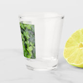 Green Ivy Botanical Print Schnapsglas (Rechts)