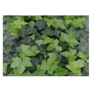Green Ivy Botanical Print Schneidebrett