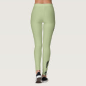 Green Ivy Fotografy Lime Green Leggings (Rückseite)