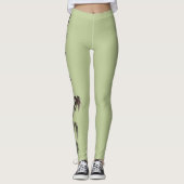 Green Ivy Fotografy Lime Green Leggings (Vorderseite)