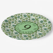 Green Ivy Pappteller (Schrägansicht)