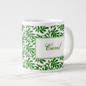 Green Ivy personalisierte Mug Jumbo-Tasse (Vorderseite Rechts)