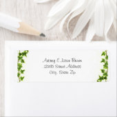 Green Ivy - Rücksendeadressen-Aufkleber (Insitu)