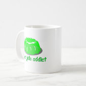 Green Jello Addict Kaffeetasse (Vorderseite Links)