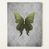 Green Jeweled Butterfly Planer (Rückseite)