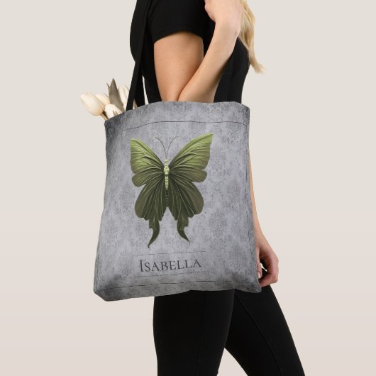 Green Jeweled Butterfly Tasche (Von Nahem)