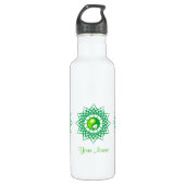 Green Jing Jeng und Verziert Star Design Trinkflasche (Vorderseite)