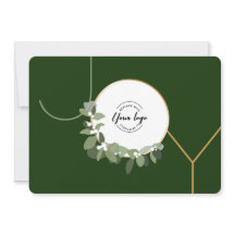 Green Joy Customizable Corporate Logo Weihnachten