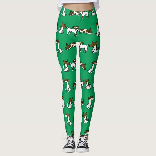 Green JRT Leggings (Vorderseite)