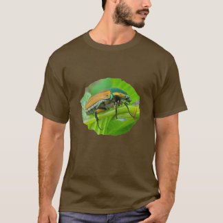 Green June Käfer T - Shirt