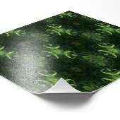 Green Kaleidoskop 1 Fotodruck (Ecke)