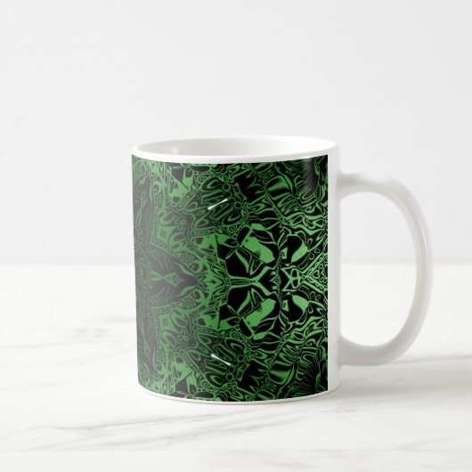 Green Kaleidoskop Kaffeetasse (Rechts)