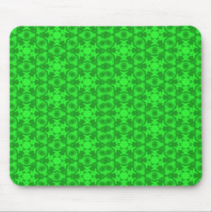 Green Kaleidoskop Mousepad