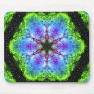 Green Kaleidoskop Mousepad