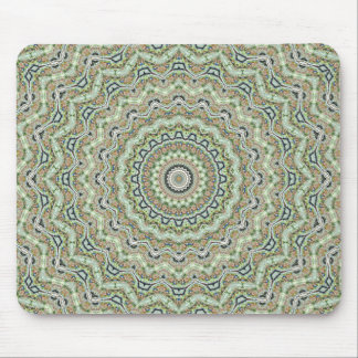 Green Kaleidoskop Mousepad