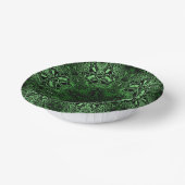 Green Kaleidoskop Pappteller (Gewinkelt)