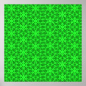 Green Kaleidoskop Poster (Vorne)