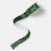 Green Kaleidoskop Satinband (Rückseite)