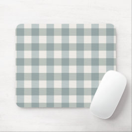 Green Kariert Gingham Country Farm Einfach Mousepad