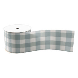 Green Kariert Gingham Country Farm Einfach Ripsband