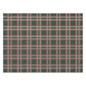Green Kariert Holiday Tableclout Tischdecke (Vorderseite (Horizontal))
