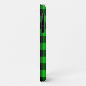 Green Kariert iPhone Case (Hinten/Links)
