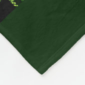 Green Kariert Mesh British Geometric Pattern Fleecedecke (Ecke)