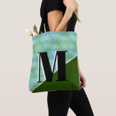 Green Kariert Monogram St. Patricks Day Tasche (Von Nahem)
