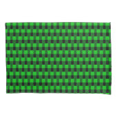 Green Kariert Pillow Case Kissenbezug (Vorderseite)