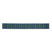 Green Kariert Rustic Clan Campbell Tartan Satinband (Vorderseite)