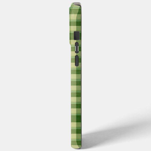 Green Kariert Saint Patrick's Day Case-Mate iPhone Hülle (Rückseite / Links)