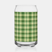 Green Kariert Saint Patrick's Day Dosenglas (Links)