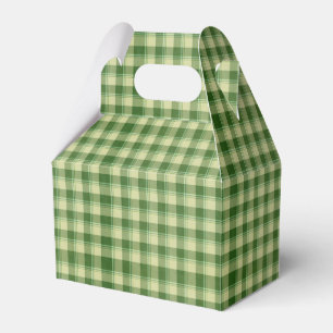 Green Kariert Saint Patrick's Day Geschenkschachtel
