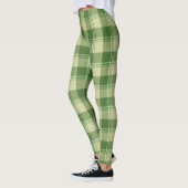 Green Kariert Saint Patrick's Day Leggings (Links)