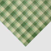 Green Kariert Saint Patrick's Day Seidenpapier (Ausschnitt)