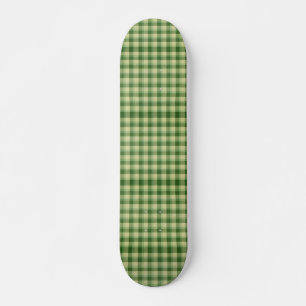 Green Kariert Saint Patrick's Day Skateboard