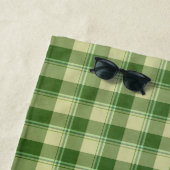 Green Kariert Saint Patrick's Day Strandtuch (Beispiel)