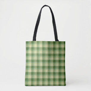 Green Kariert Saint Patrick's Day Tasche