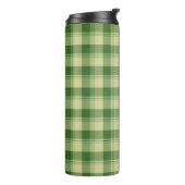 Green Kariert Saint Patrick's Day Thermosbecher (Nach links gedreht)