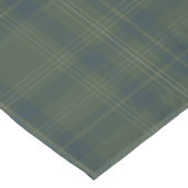Green Kariert Tartan | Rustikaler Weihnachtsurlaub Tischdecke (Schrägansicht)