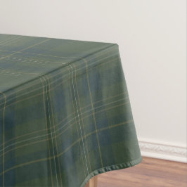 Green Kariert Tartan | Rustikaler Weihnachtsurlaub Tischdecke