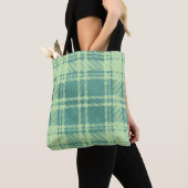 Green Kariert Tote Bag Tasche (Von Nahem)