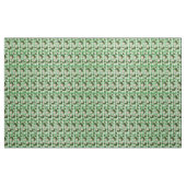 Green Karo Bunnies Stoff (Yard (91,4 cm))